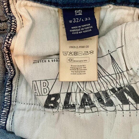 Scotch & Soda Ralston Jeans 32 x 32 - Picture 2 of 3